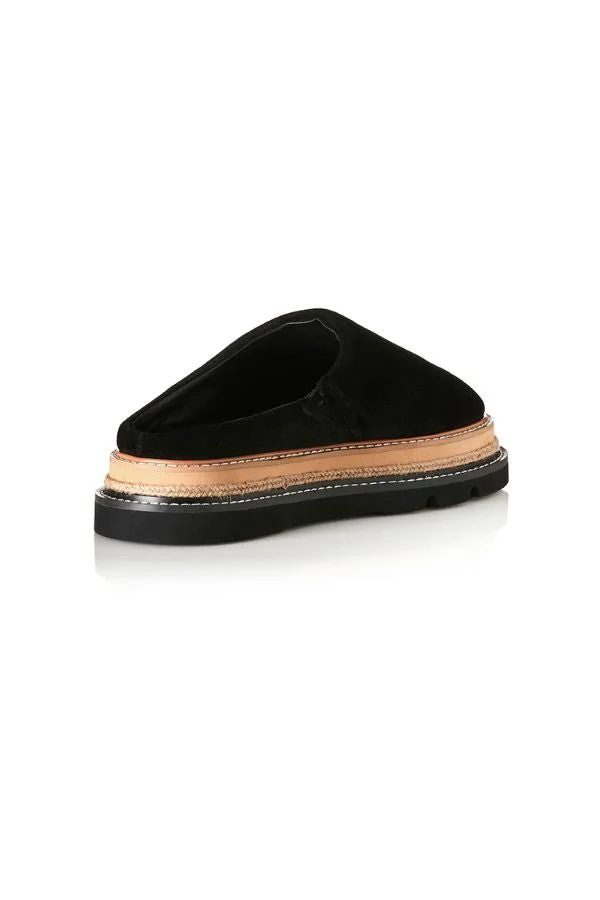 Vespa Black Suede - Image 4
