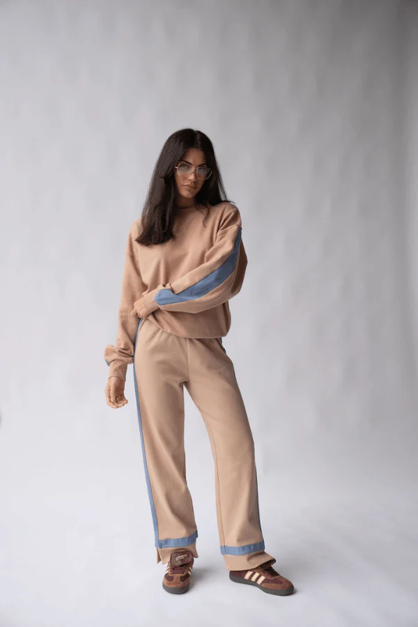 Maya Knit Pant Nougat - Image 6
