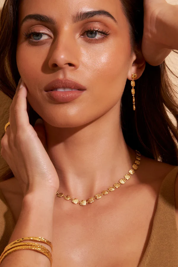 Emilia Gold Earrings - Image 4