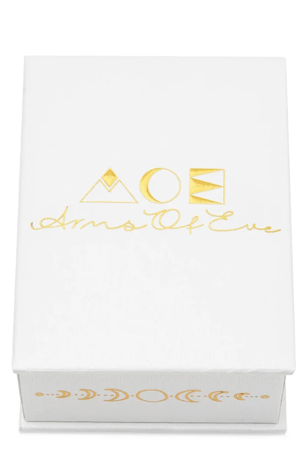 Eros Gold Textured Ring Large - Image 8