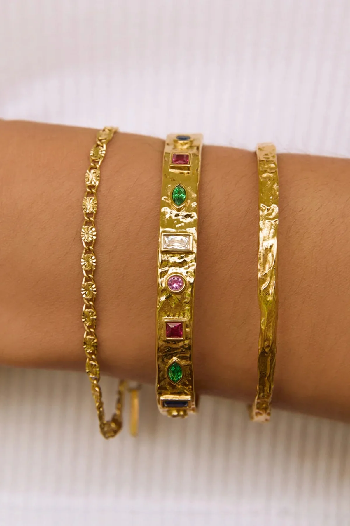 Isabella Gold Cuff - Image 2