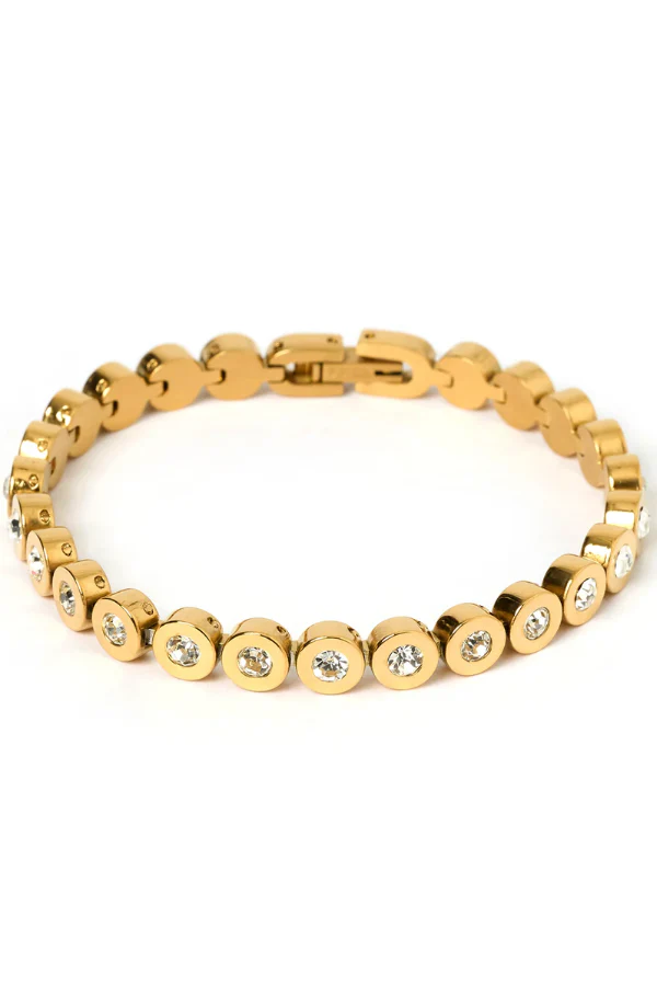 Maeve Gold Bracelet Stone