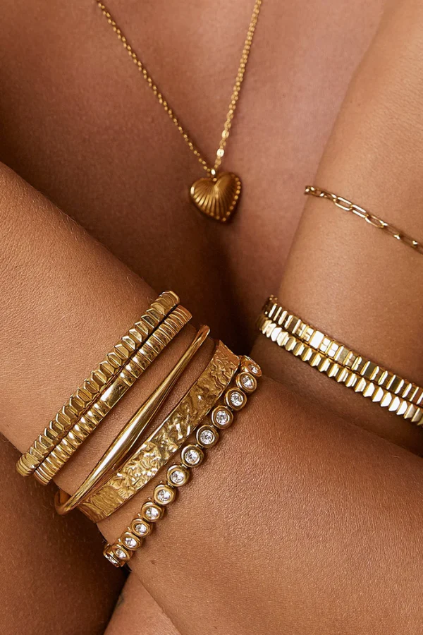 Maeve Gold Bracelet Stone - Image 3