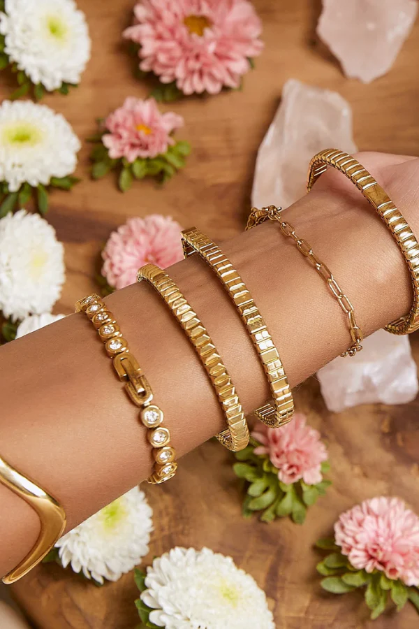 Maeve Gold Bracelet Stone - Image 5