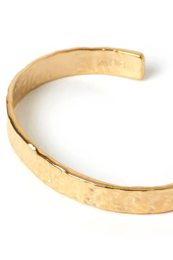 Olivia Gold Cuff Bracelet - Image 8