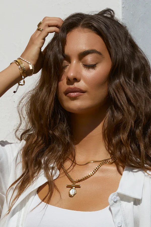 Rafaella Mother Of Pearl Necklace - Image 3