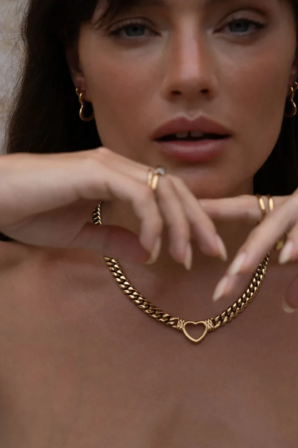 Valentine Necklace Gold - Image 4