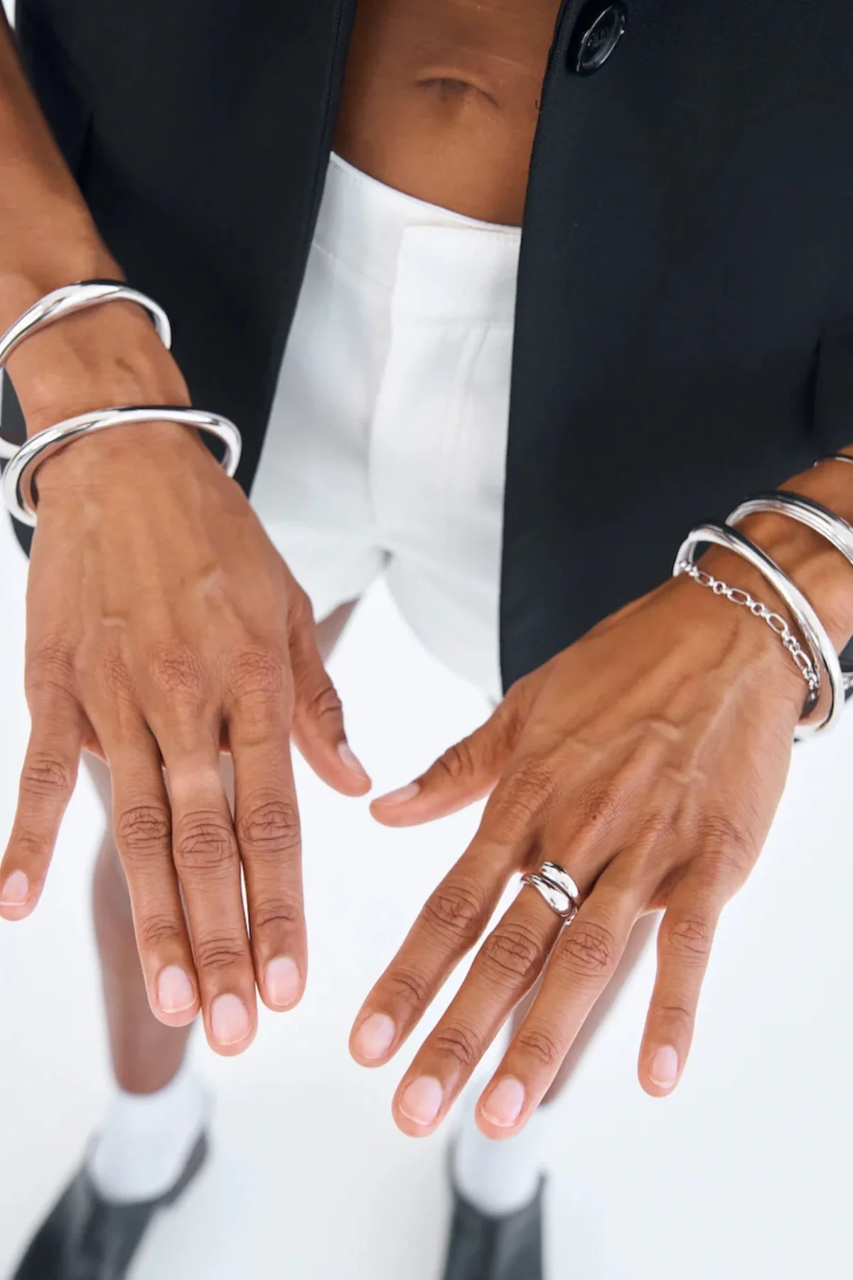 Cristabel Bangle Silver - Image 3