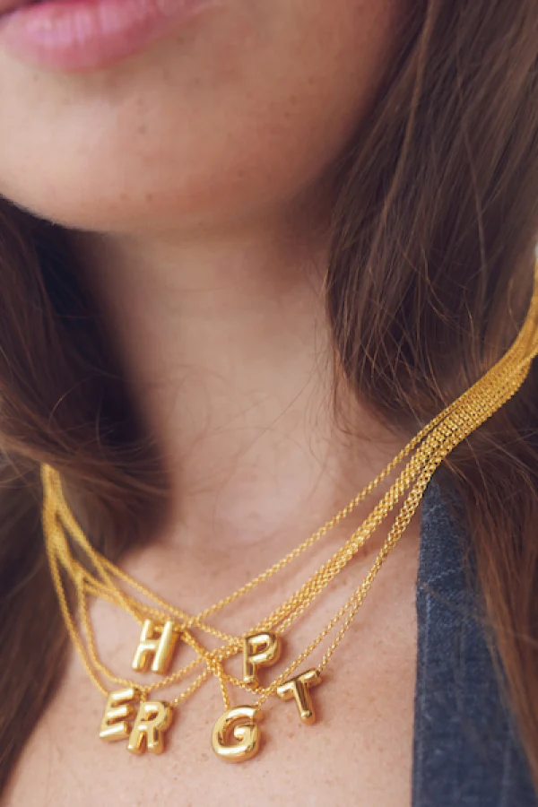 Nouvelle Letter Necklace - Image 5