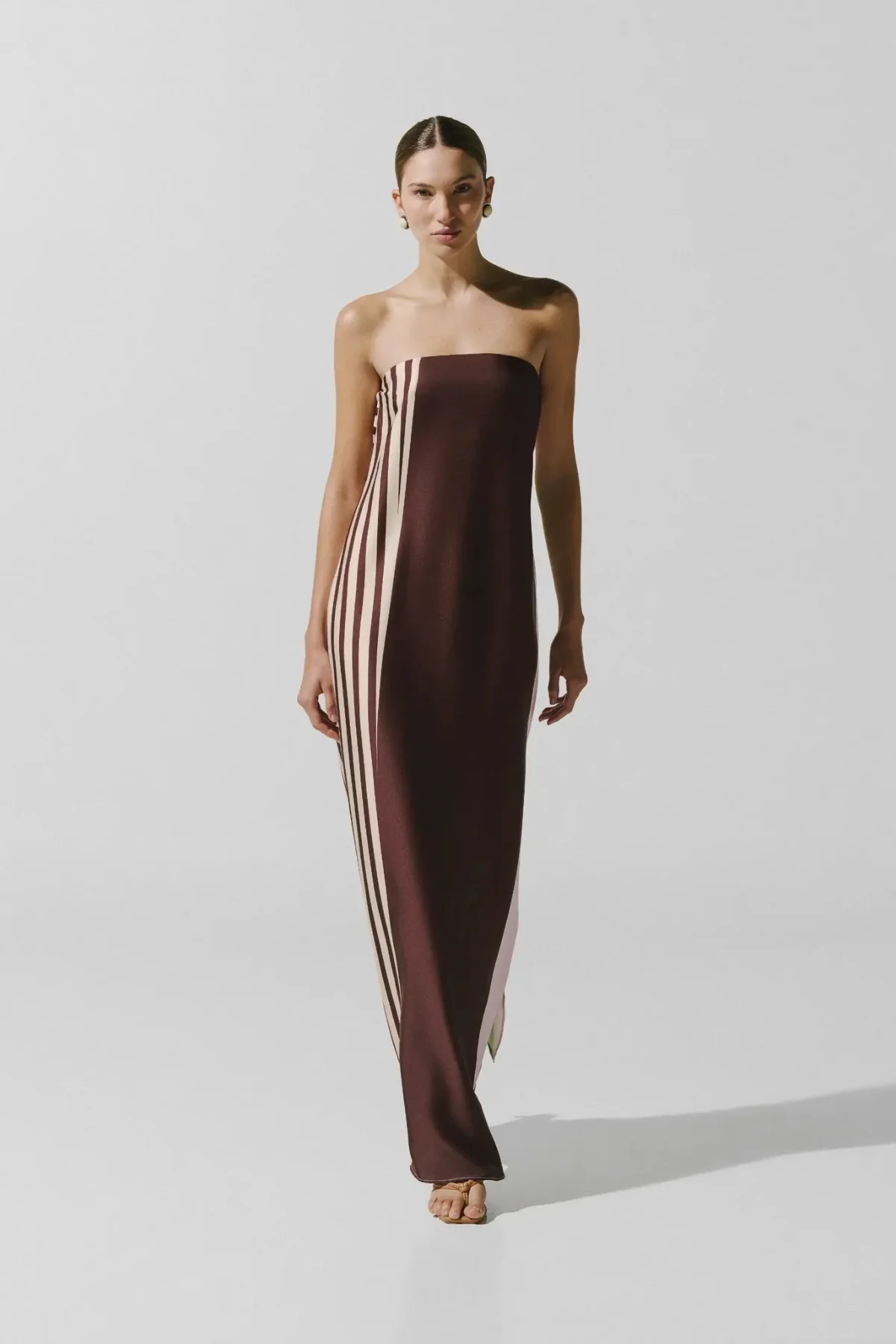 Lola Maxi Dress Caffe Verde - Image 6