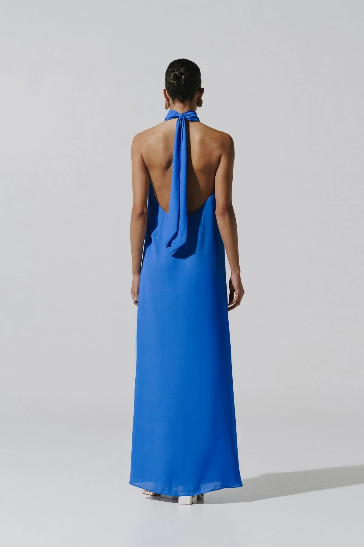 Magia Salvaje Maxi Dress Capri Blue - Image 4