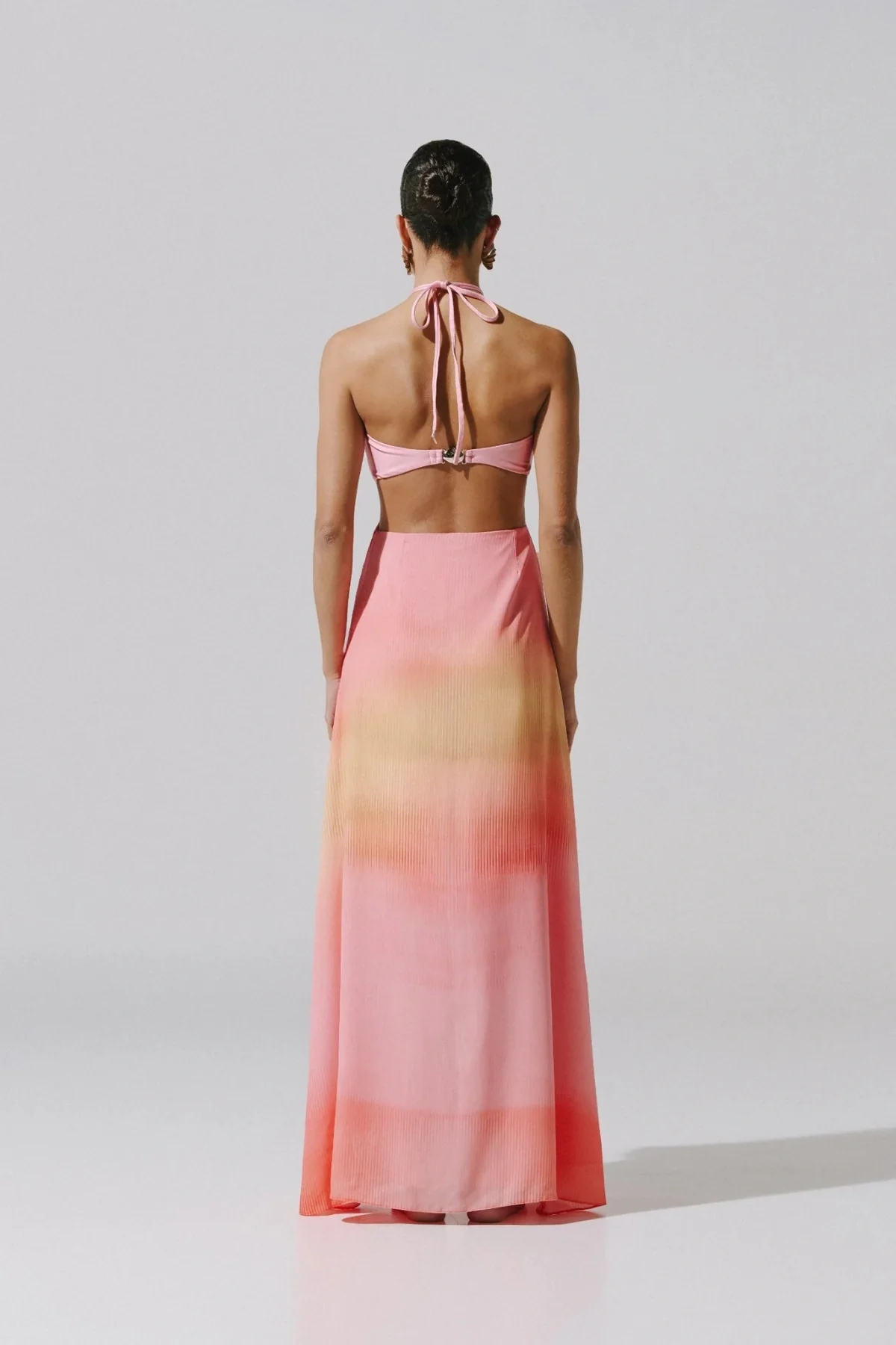 Yvon Maxi Dress Coral Reef - Image 4