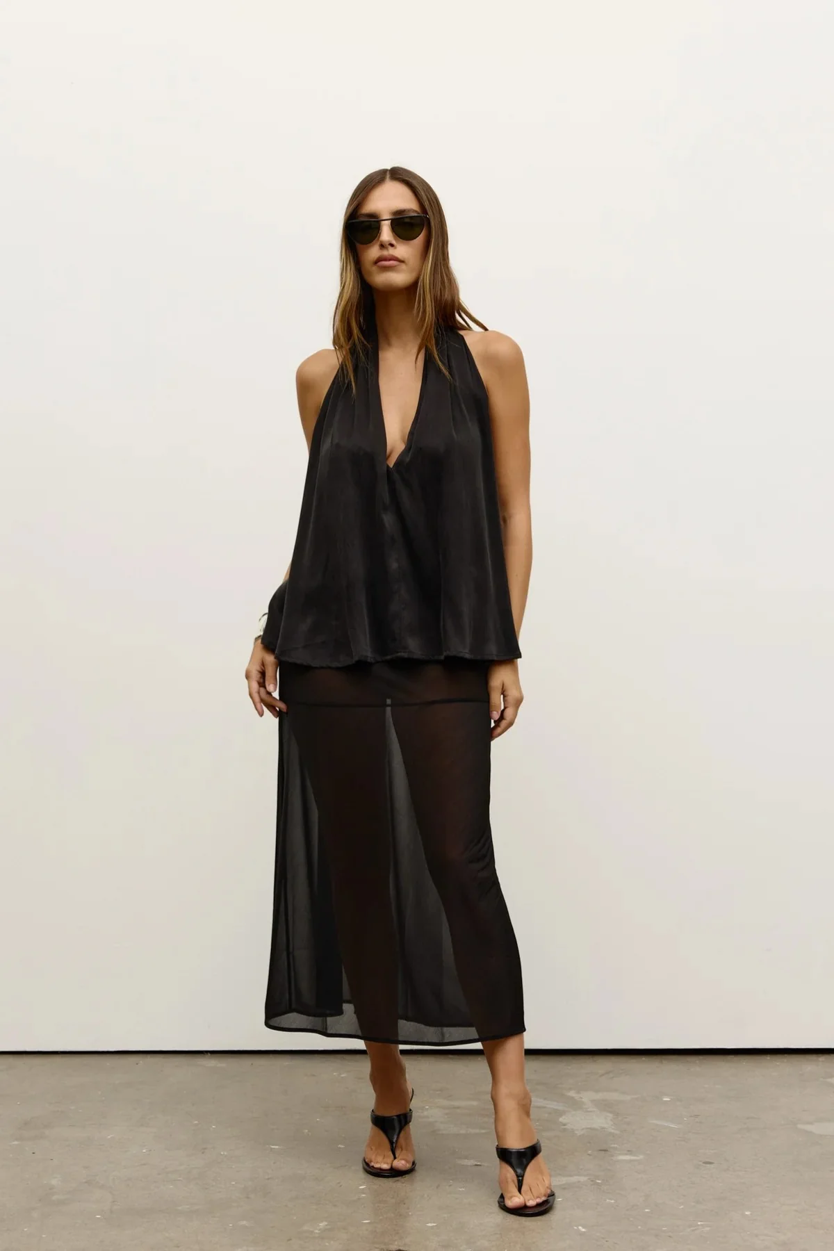 Clea Halter Top Black - Image 3