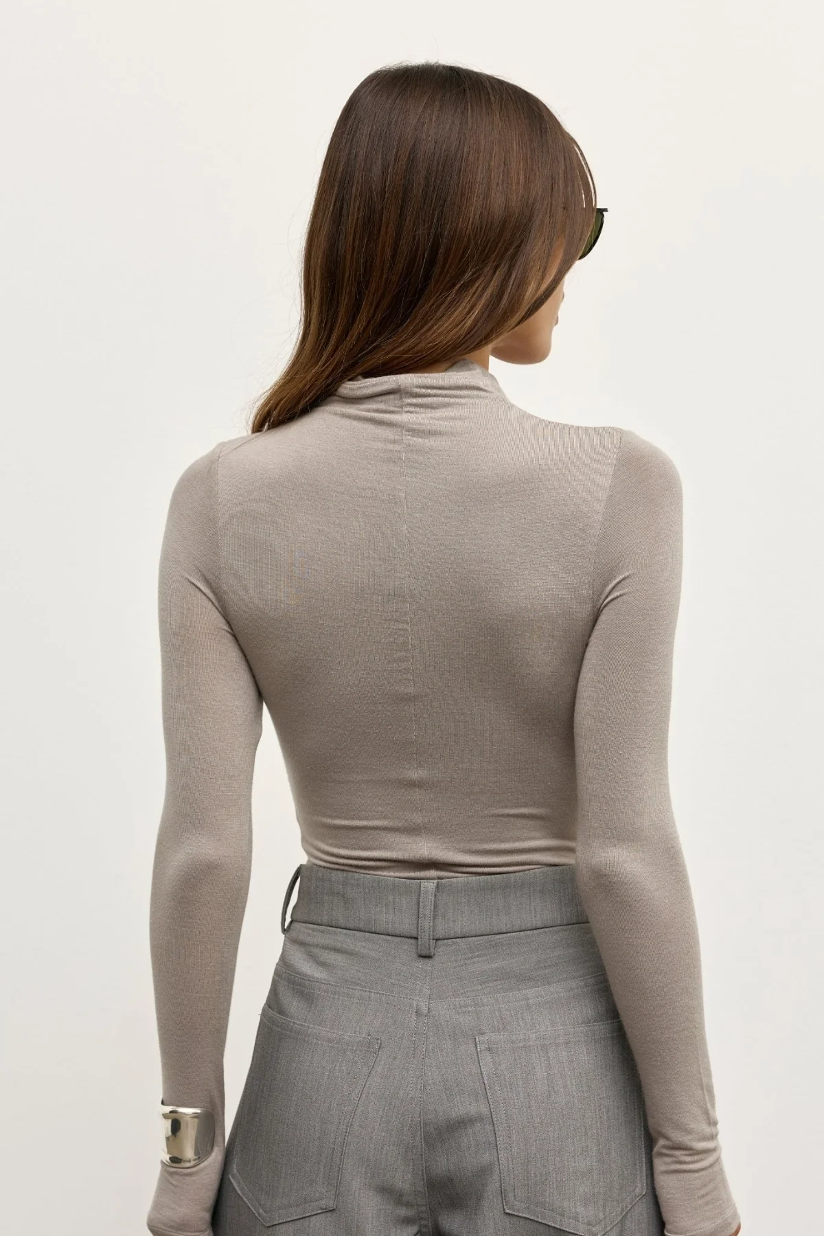 Kelsie Bodysuit Dove Grey - Image 5