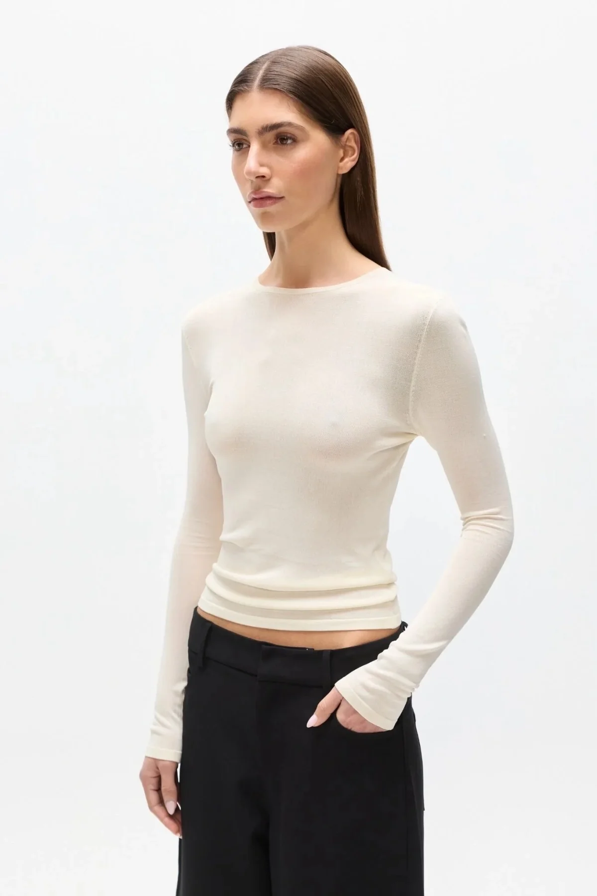 Stevie Top Ivory - Image 2