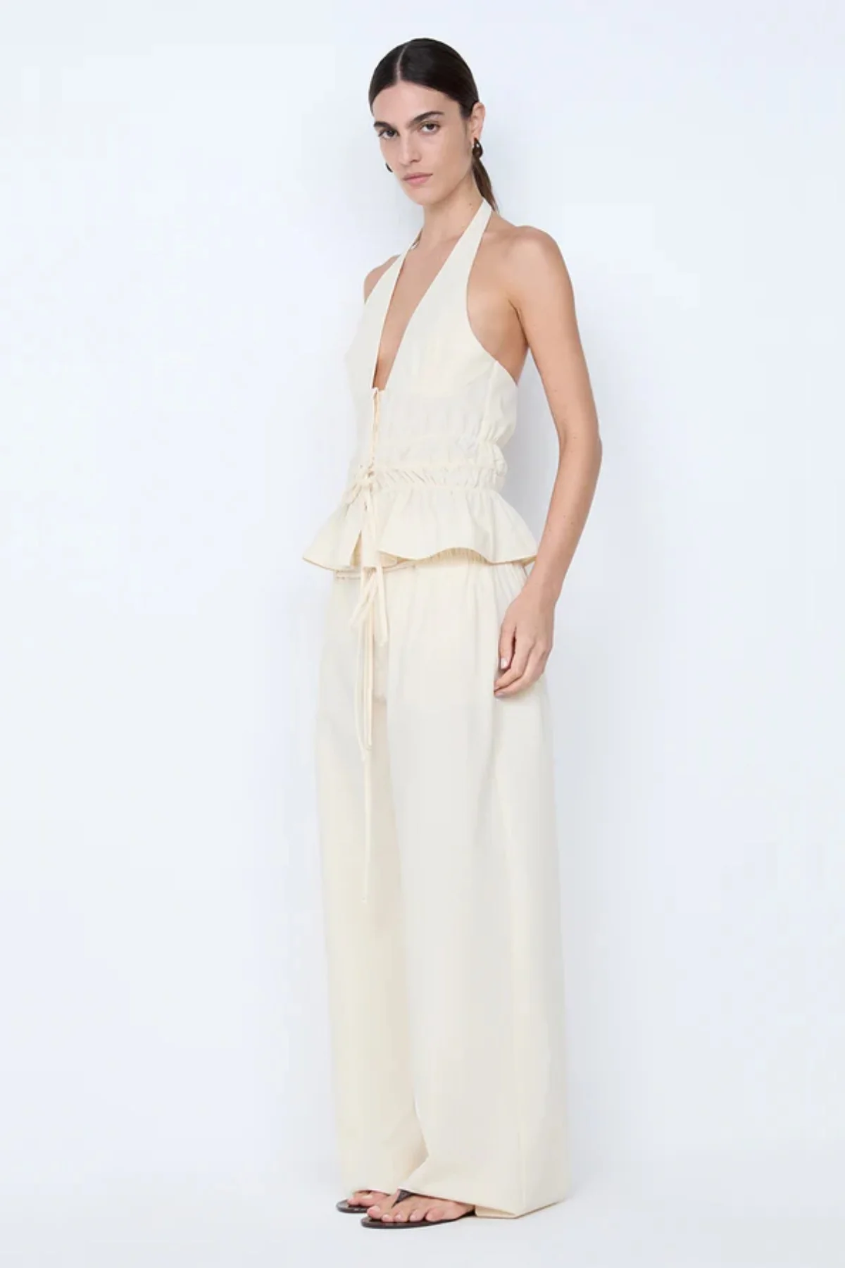 Astrid Halter Top Ivory - Image 5