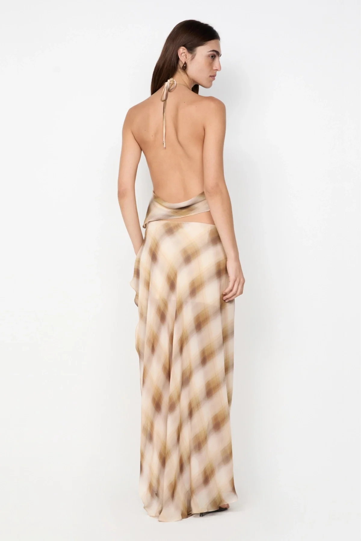 Eliana Halter Top Dune Check - Image 4