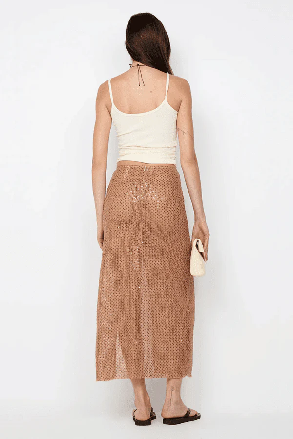 Margot Maxi Skirt Camel - Image 4