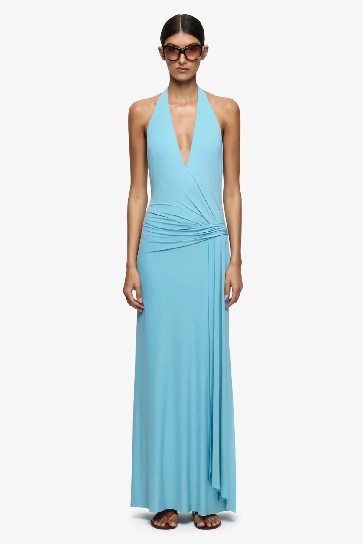 Remi Halter Dress Marine Blue