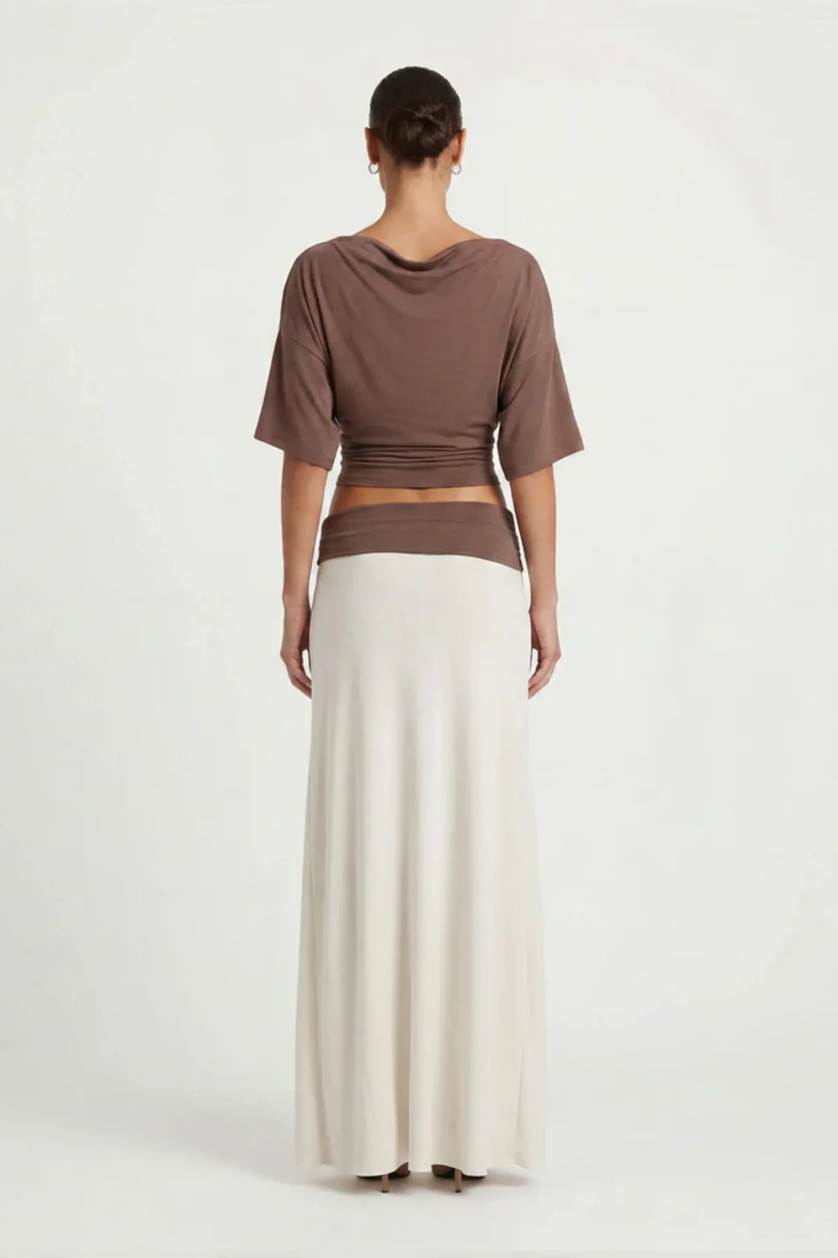 Arlo Maxi Skirt Coffee - Image 3