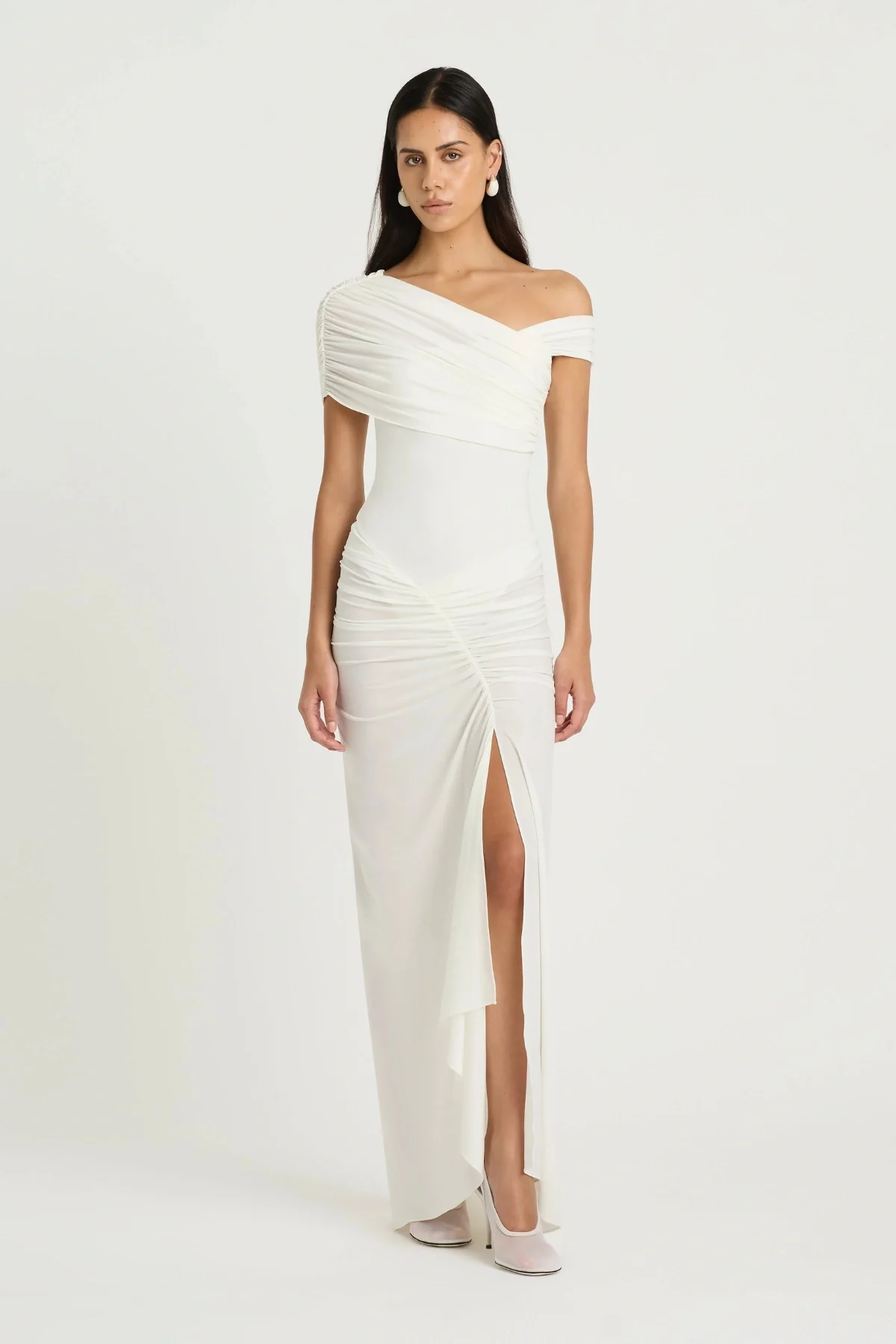 Rumi Maxi Dress Ivory