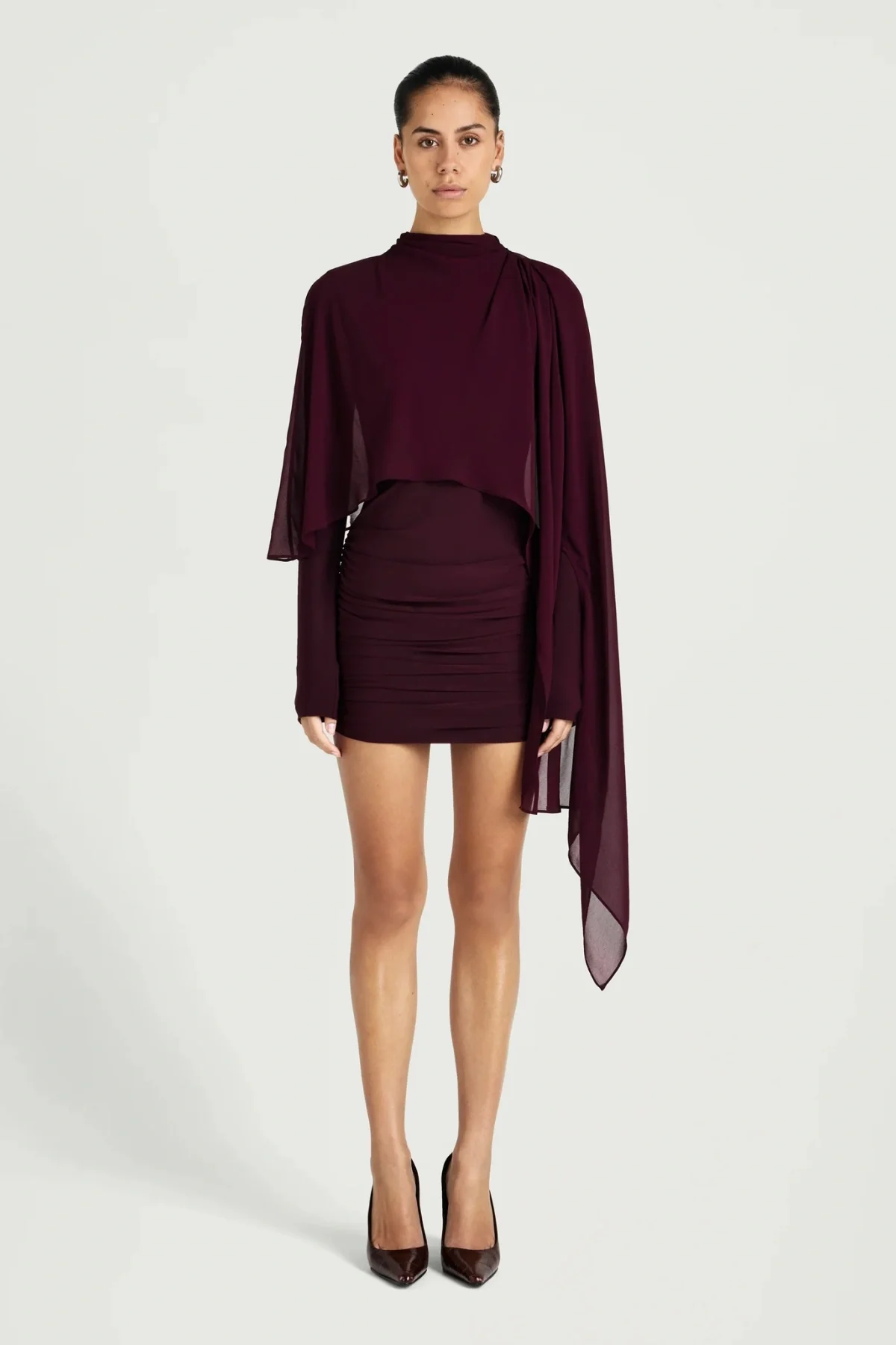 Silas Mini Dress Grape