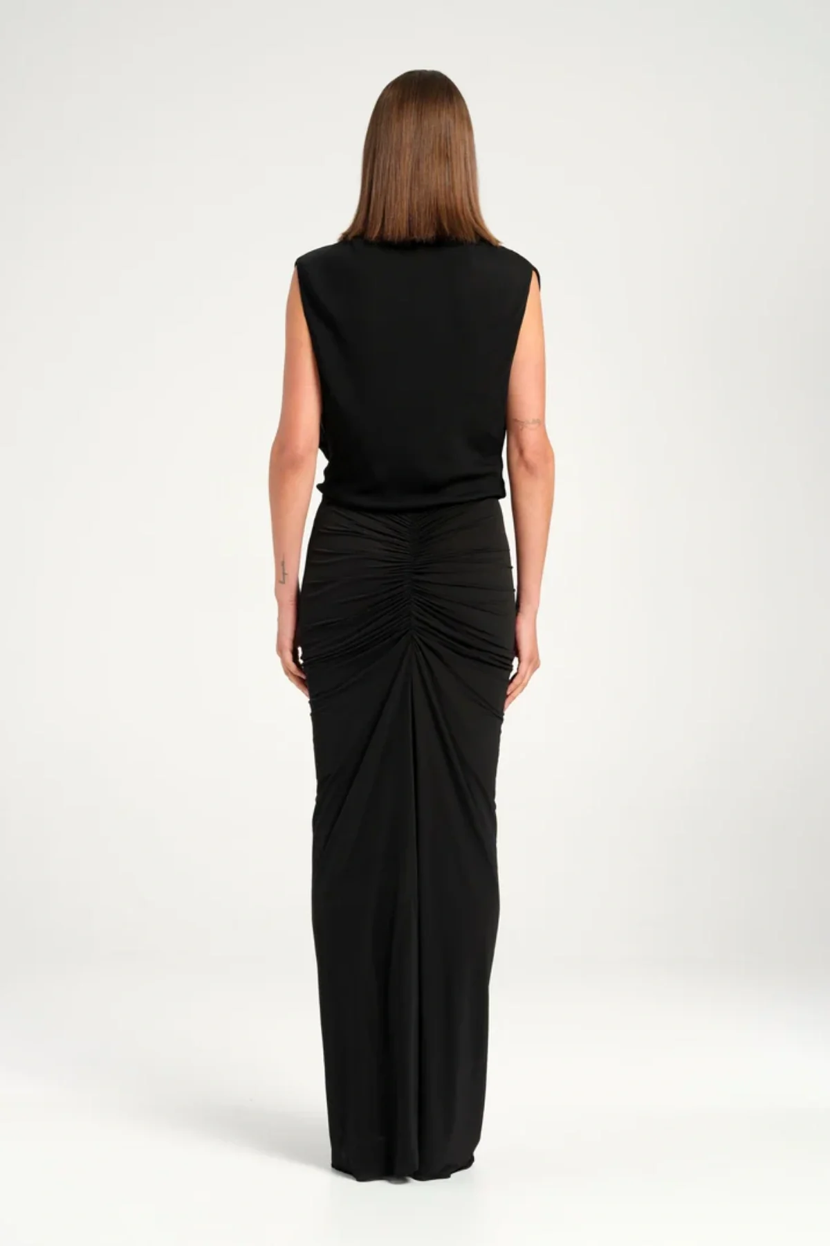 Willow Maxi Dress Black - Image 3