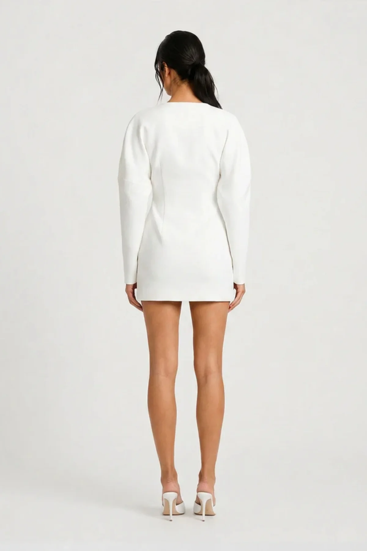 Wren Blazer Dress White - Image 6