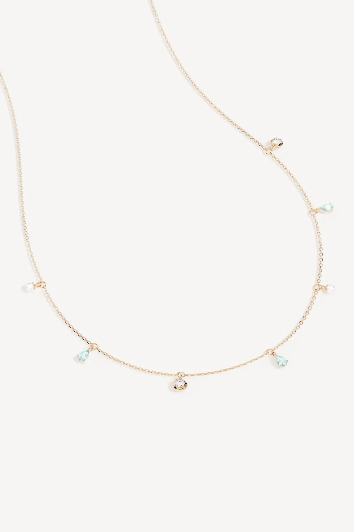 18k Gold Plated Breathe in Stillness Choker - Image 3
