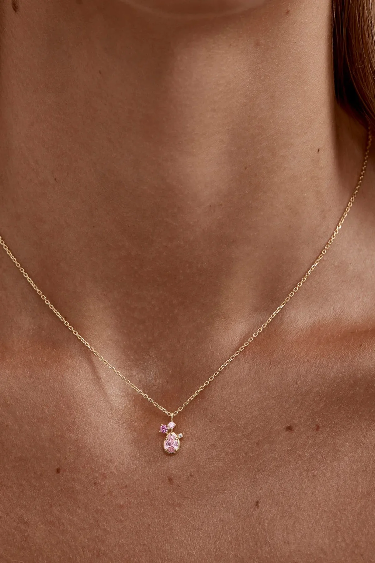 18k Gold Vermeil Awaken Love Necklace - Image 2