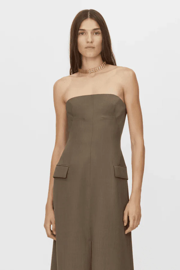 Emmett Dress Coffee - Image 3