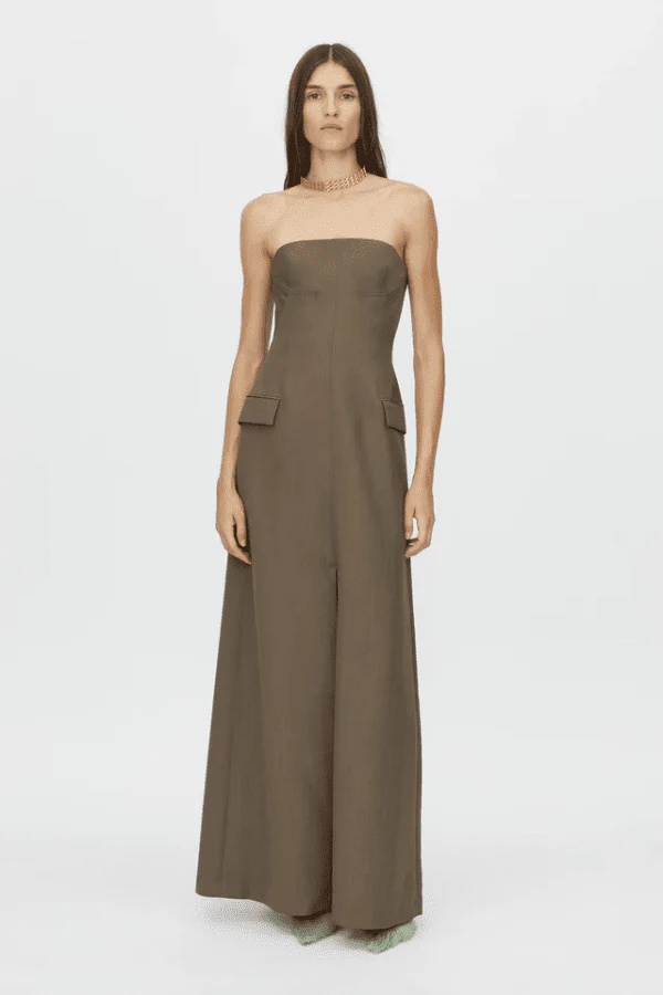 Emmett Dress Coffee - Image 4
