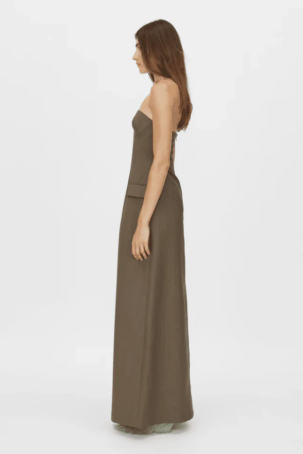Emmett Dress Coffee - Image 5