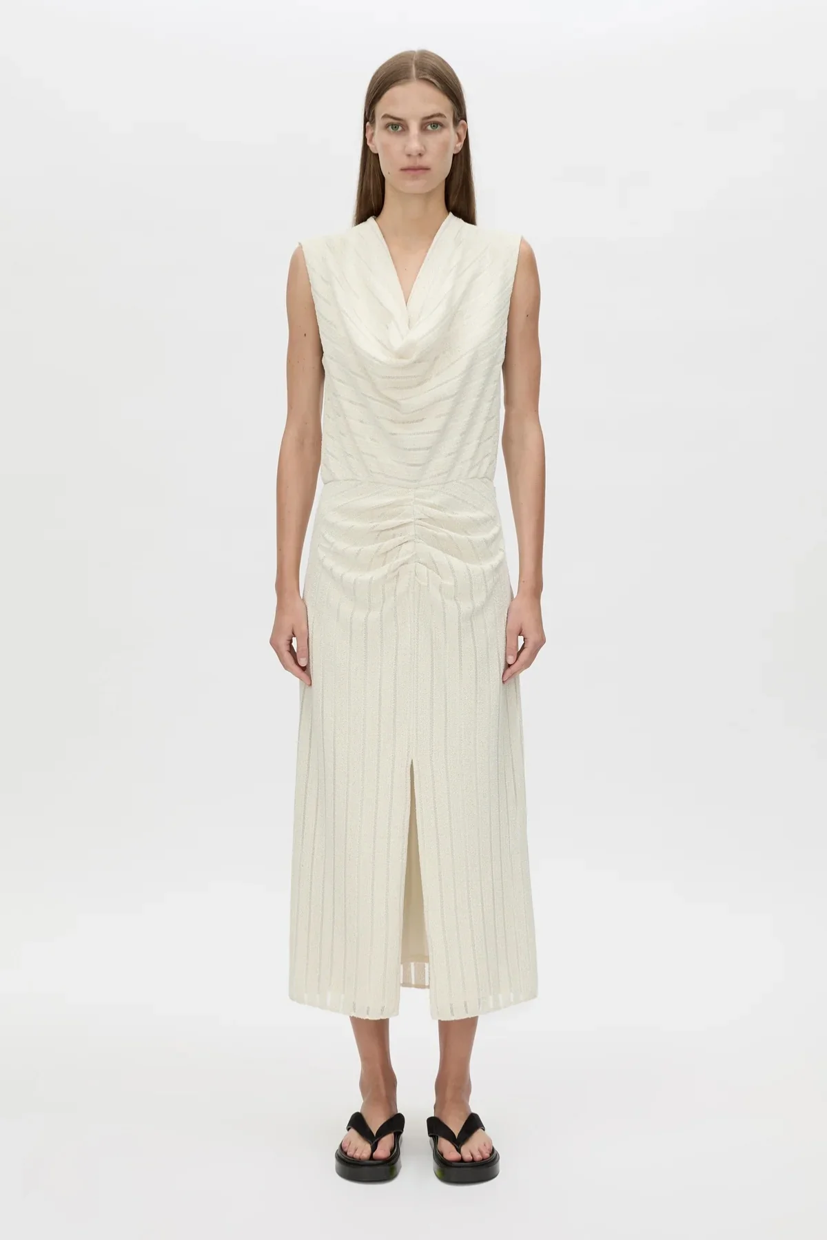 Imara Midi Dress Cream