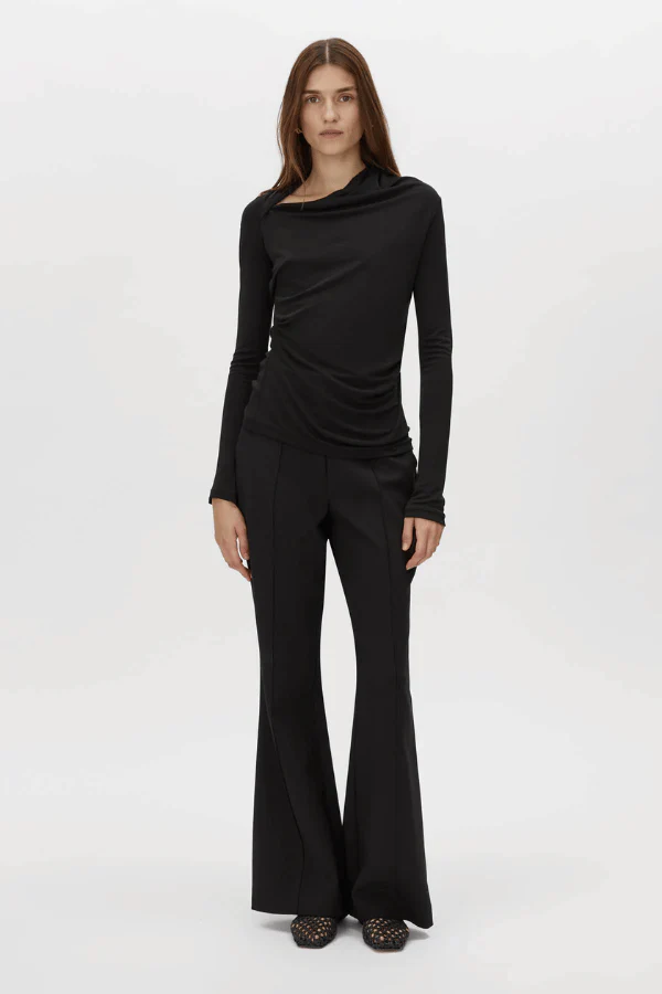 Mai Long Sleeve Top Black - Image 4