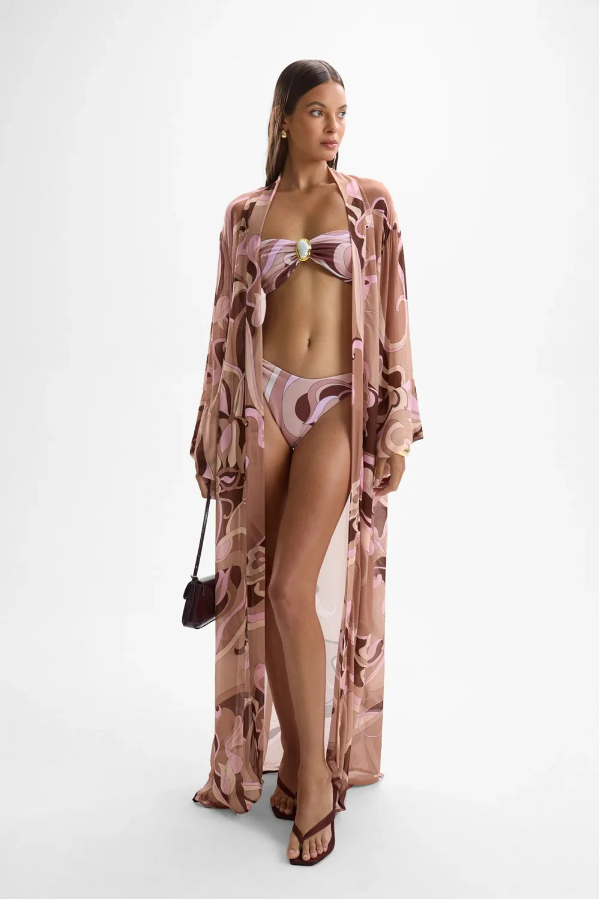 Fortune Robe Deco Mocha - Image 2
