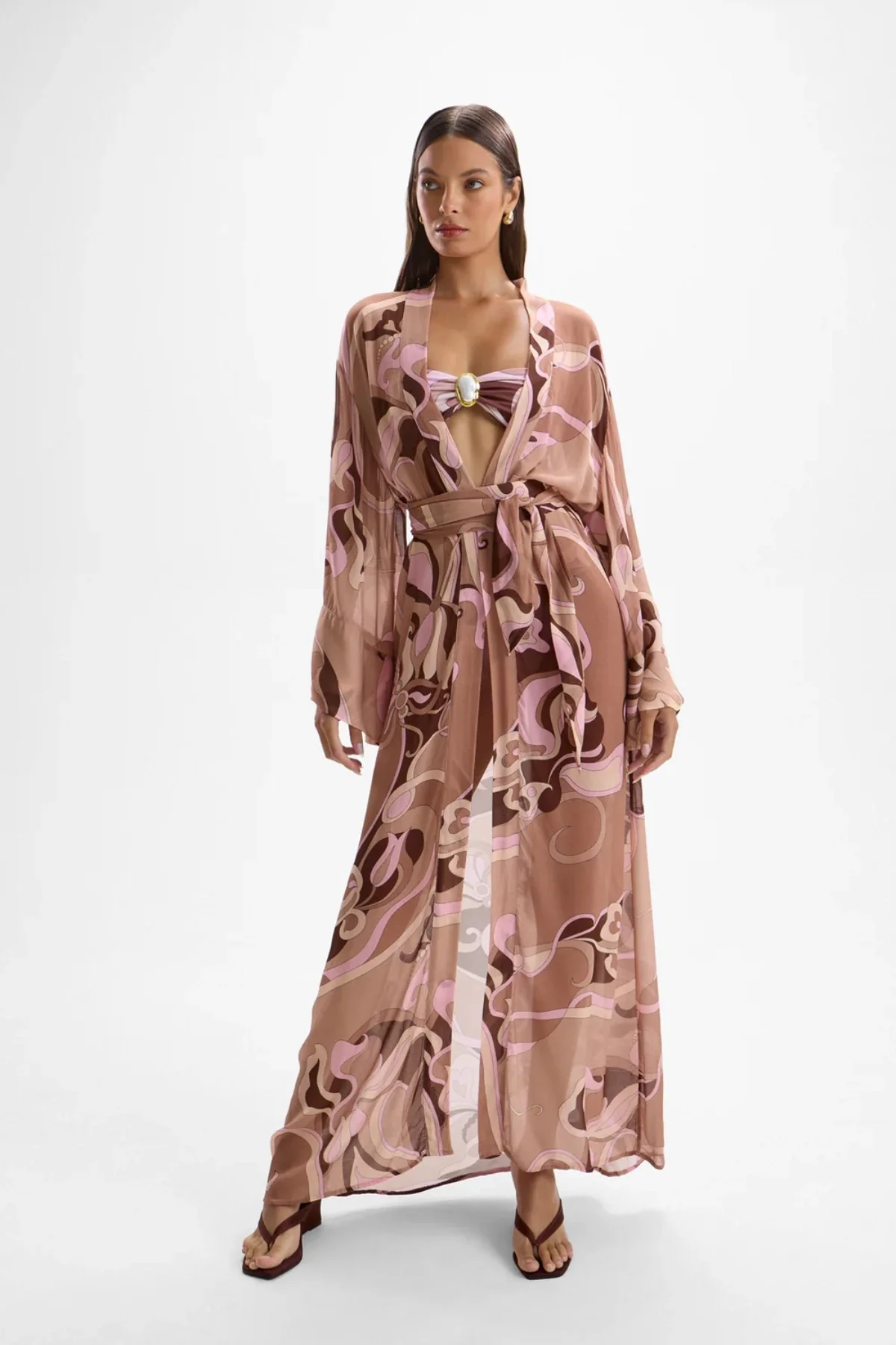 Fortune Robe Deco Mocha - Image 3