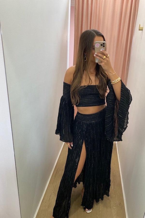 Calypso Skirt Black/Gold - Image 3