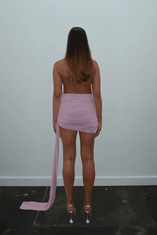 Tiffany Dress Baby Pink - Image 6