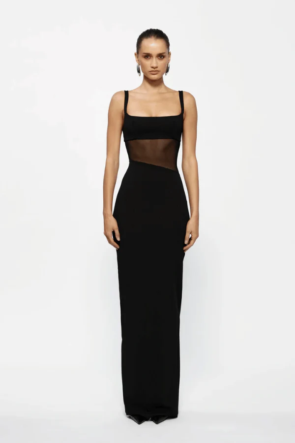 Cyia Gown Black