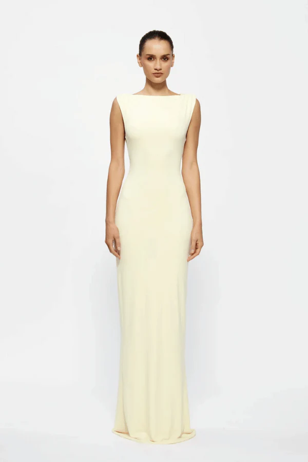 Faith Dress Lemon