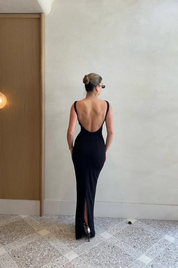 Verona Gown Black - Image 3