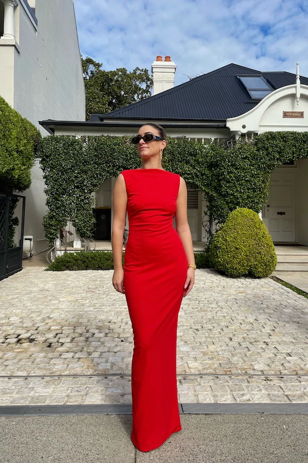 Verona Gown Red - Image 3