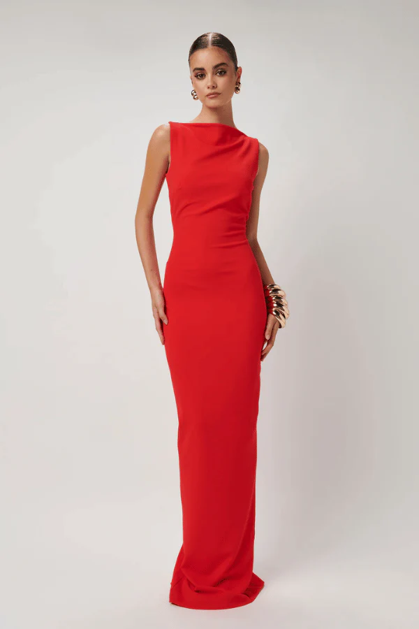 Verona Gown Red - Image 4