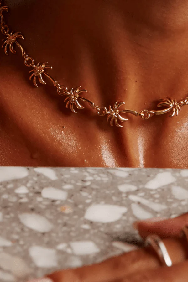 Palm Spring Choker Gold - Image 5