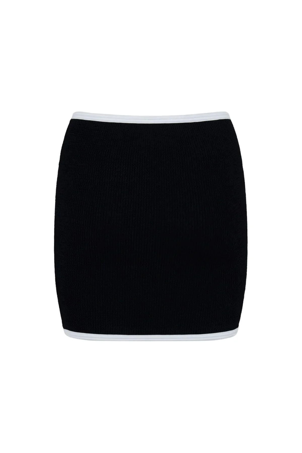 Devyn Swimskirt Black/White - Image 2
