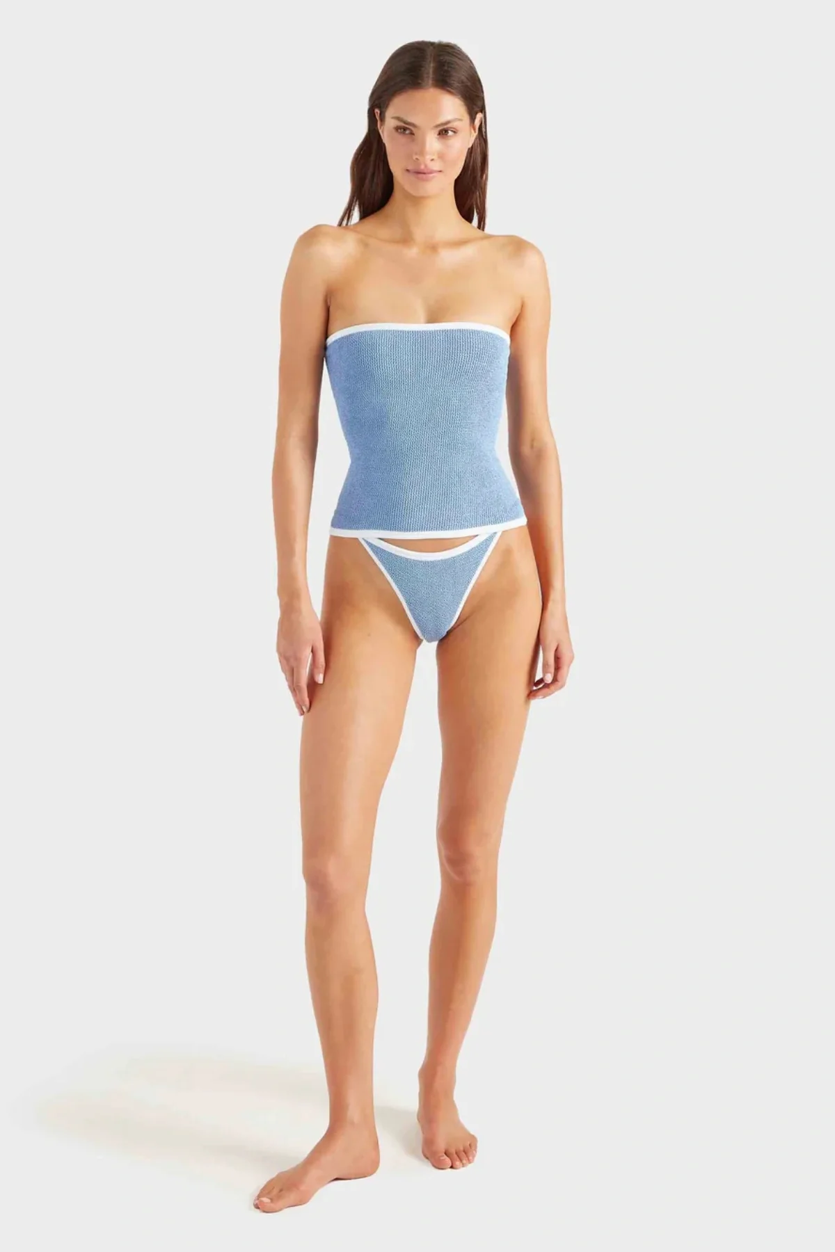 Devyn Swimskirt Cornflower/White - Image 8