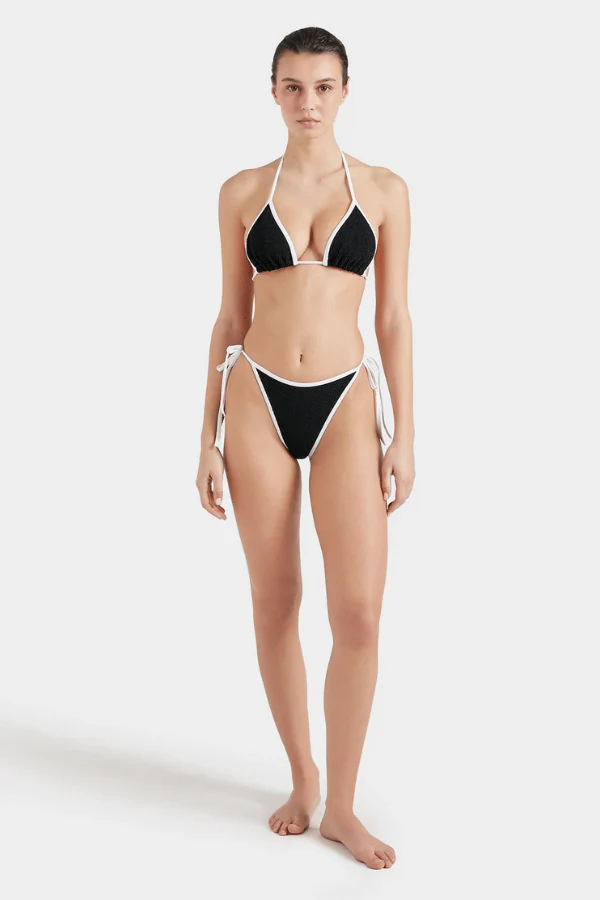 Gina Bikini Contrast Black/White - Image 4