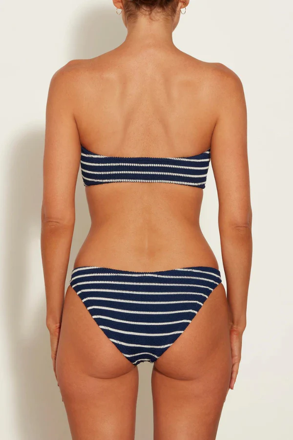 Jean Bikini Navy/White - Image 4