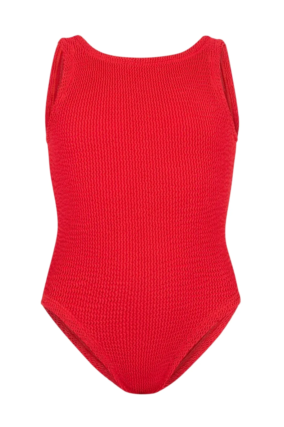 Kids 7-12 Years Old Classic Swim Red